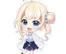 魅力的なおめめ✨SDキャラ作成します サムネやグッズなどに！表情差分やエフェクト追加も承ります イメージ9