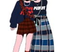即日OK★商用利用可:レトロポップイラスト作ります SNSやショップカード等！多種多様なイラスト描けます♡ イメージ10