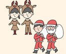 格安【最短即日】ゆるくてかわいい似顔絵を描きます アイコンにも＊ほっこり優しいミニキャラ＊時にシュール イメージ5