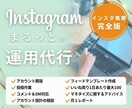 アカウント開設〜運用まで！インスタ１ヶ月代行します 実績のあるプロに丸投げでOK！ イメージ1