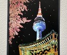 風景画やペットの絵をカラーで描きます 好きなモチーフや風景をカラーで飾ろう！出てくる色はお楽しみ イメージ1