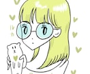 ブログやSNSに！レトロな顔イラストを作成します ゆるくてダサかわいい、独特な雰囲気で逆に目立ってみませんか？ イメージ6