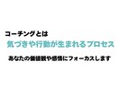 話して考えを整理する60分のコーチングをします コーチングが初めての方の体験・お試し向け イメージ2