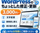 WordPressのちょっとした修正・更新します 文字・画像変更、表示崩れなど小さなお困りごとに対応 イメージ1