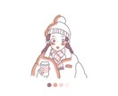 似顔絵をデザインします グラフィックデザイナーが描く似顔絵 イメージ10