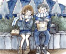 商業利用可！挿絵・イラスト描きます 絵本の世界観のような、水彩アートを制作します。 イメージ10