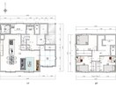 空いた敷地にプラン入れます シンプルでちょうどいい間取りつくります。 イメージ2
