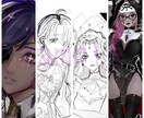 イラストオーダー受け付けます 厚塗りをメインにお好きなイラストを描きます！ イメージ2