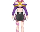 Vtuber用 デザインからモデリングまで承ります オリジナルの可愛い、かっこいいモデルを作成！！ イメージ2