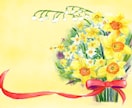 大好きなお花をデジタル水彩画で描きます 季節に合わせたお花を絵葉書にしてみませんか イメージ7