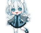 SDキャラを描きます 簡単な三頭身キャラが必要の方、ぜひお試してください イメージ2