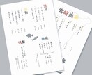 他店と被らない！細部までこだわれるメニュー作ります 手描きのオリジナルイラストもお任せください！ イメージ7