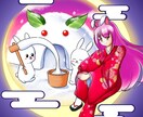 動画、生配信に必要なサムネイルイラストを描きます ゲーム、歌枠などテーマの内容に沿った素材絵を描きます。 イメージ4