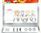 イラストを描きます アイコンや既存のキャラのイラストのみです イメージ9