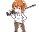 商用利用可！可愛いイラスト描いちゃいます SDキャラ・デフォルメキャラ・立ち絵 イメージ2