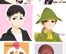 アイコン作成させていただきます TwitterなどのSNSで使用するアイコンの作成依頼！ イメージ2