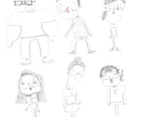 少しダークにイラスト描きます 挿絵、待ち受け、インテリアとしておすすめ⭐️ イメージ4