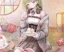 商用利用無料、修正何度でも◯可愛く綺麗に描きます アイコン、立ち絵、一枚絵、ミニキャラを可愛くお描きします イメージ9