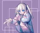 キャラクターイラスト描きます 個性的なSNSのアイコン・告知画像に！ イメージ3