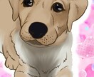 大切なペット、家族の写真を元にイラスト作成します 完成イラストをデータでお渡し！グッズ用に提供致します！ イメージ1