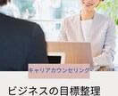 ビジネス・キャリアに関する相談承ります 課題を整理し未来への一歩を伴走支援 イメージ1