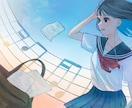 透明感のある一枚絵をお届けします YouTubeサムネイル／歌ってみた／観賞用等 イメージ4