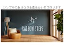 ミニマルでどこか可愛いオシャレなロゴ作ります お店のグッズを作っても可愛いシンプルなロゴお任せください イメージ2