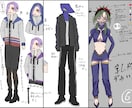 版権、創作アイコン1枚絵キャラクターデザインします アンダーグラウンドで重厚感のあるイラスト イメージ2