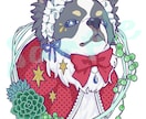 お写真から可愛いイラストにします ペットのお写真を元に可愛いイラストを制作いたします！ イメージ1