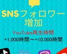 YouTube動画再生時間1,000時間増やします Youtubeを収益化チャンネルへ！ イメージ1