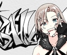 印象に残るカッコ可愛いイラスト制作します 色鮮やかな目を惹くイラストを制作いたします イメージ4