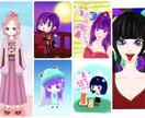 最短2日！色んなイラスト書きます アイコン、ヘッダー、似顔絵キャラ、グッズキャラなど！！ イメージ1