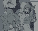 アメコミぽい躍動感のあるイラストを描きます 版権絵や創作絵、立ち絵なども受け付けてます イメージ6