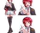 SNS等に使用できる似顔絵風イラスト描きます 【商業利用可】目を引くアイコンお描きします✨ イメージ8