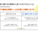 あなたの趣味を深掘り「やりたいこと」見つけます シンプルな自己分析 添付画像見れば完結 イメージ4