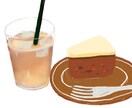 用途は自由！食べ物等のポップなイラストを描きます 広告や書籍等の挿絵を必要としている方へ イメージ3