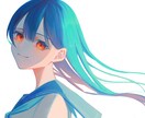 商用利用可！切なくて綺麗なイラストを描きます アイコン、動画用、立ち絵、あらゆるイラストを描きます！ イメージ1