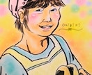 心に光を灯す、優しいアナログ似顔絵を描きます 見つめるたび、心がほどける魔法のような優しさをお届けします イメージ7