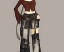 アイコン用やSNS宣伝用イラストを提供します 全身～アップまで！女の子のイラストを描きます！ イメージ2