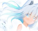 短期間で可愛らしいイラストを製作します 透き通るような色彩が特徴のイラストです！ イメージ1