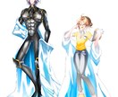 全身3000円でTRPGの立ち絵描きます 3日で納品可能！全身3000円です！ イメージ2