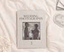 ウェディングフォト・結婚式写真でアルバム作ります 写真を送るだけで素敵なアルバムがお手元に届きます♪ イメージ2