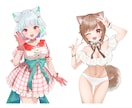 等身イラスト制作します 商用OK◎配信活動・グッズなどにおすすめ！ イメージ4