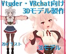 Vtuber向け3Dモデリング依頼承けたわまります Vtuber・VRchat向け3Dモデリング依頼 受付中！ イメージ1