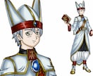 SNSアイコン・全身イラストをDQ風に作成します ✿お誕生日プレゼント、ウェディグンボードにも最適です！！✿ イメージ8