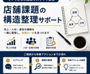 店舗の課題を構造で整理します 何が問題か分からない状態を整理 イメージ1