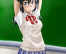 RPGツクールなどの立絵、差分などを作成いたします オリジナルの少女、中年おじさん等が得意です。 イメージ3