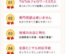 SNS集客サポートします 「TikTok・LINE活用サポート イメージ4
