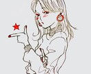 アイコン作成！ポップなイラスト描きます 線画で可愛いポップイラストです！ イメージ3
