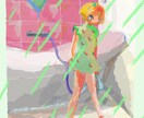 雰囲気のあるイラスト描きます 一枚絵の制作。鮮やかな色彩が目を惹きます イメージ7